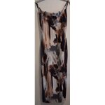 Robe pliss�e moulante � bretelles mi - longue