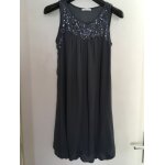 Robe promod gris anthracite et sequins taille 36 Robe promod gris anthracite et sequins taille 36