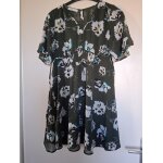 Robe  promod  kaki imprim  t - 38