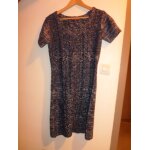 Robe pull 38 / 40 bleu chiné Robe pull 38 / 40 bleu chiné