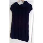 Robe pull bleu marine Robe pull bleu marine