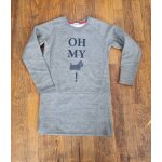 Robe pull fille chipie gris et bleu marine taille 12 ans Robe pull fille chipie gris et bleu marine taille 12 ans