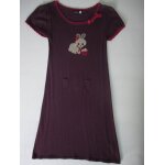 Robe pull lapin noeud mauve sergent major 14 ans