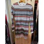 Robe pull multicolores en maille de h&m Robe pull multicolores en maille de h&m