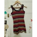 Robe ray�e moulante multicolore 32 xxs little marcel.