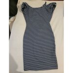 Robe � rayures jennyfer taille s