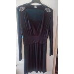 Robe la redoute creation robe cocktail viscose 44 noir