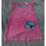 Robe rose fuchsia dt courte enfant