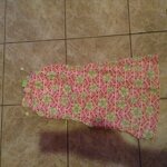 Robe rose et verte taille 8 ans quiksilver