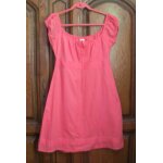 Robe rouge corail cama�eu - taille 42