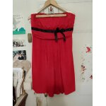 Robe rouge noeud noir 38 m morgan de toi.