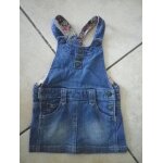 Robe salopette en jean bb 3 mois.