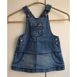 Robe salopette en jean tex baby, taille 18 mois Robe salopette en jean tex baby, taille 18 mois