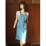 Robe salopette en jean vero mode taille 36 neuve Robe salopette en jean vero mode taille 36 neuve