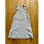 Robe - salopette en maille avec poche (zara)