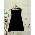 Robe sans bretelles marine 38 m naf naf.