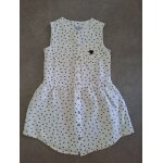 Robe sans manche blanche étoiles miniman - 10 ans Robe sans manche blanche étoiles miniman - 10 ans