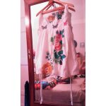 Robe sans manches blanche motifs colors 42 xl desigual.