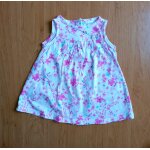 Robe sans manche a fleurs roses. c&a. taille 9 / 12 mois. 74 cm. Robe sans manche a fleurs roses. c&a. taille 9 / 12 mois. 74 cm.