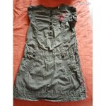 Robe sans manches grise fille 10 ans okaidi