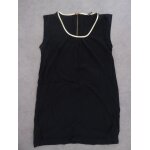 Robe sans manche polyamide noire / dore naf naf - 42