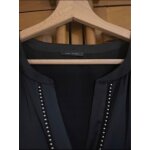 Robe satin noir ikks Robe satin noir ikks