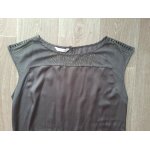 Robe satine grise promod - taille 42