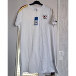 Robe t - shirt adidas blanc couleur drapeau allemagne taille 36 Robe t - shirt adidas blanc couleur drapeau allemagne taille 36