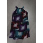 Neuve robe soie imprimée psychédélique esprit - 42 Neuve robe soie imprimée psychédélique esprit - 42