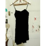 Robe en soie noire 38 m naf naf.