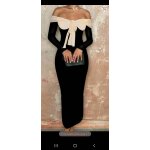 Robe de soire classe noire neuve