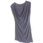 Robe de soir�e noire paillet�e col b�nitier  ; morgan ; taille l id�e cadeau