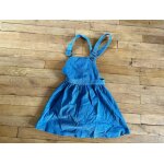 Robe - tablier en velours fille (cyrillus) Robe - tablier en velours fille (cyrillus)
