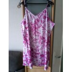 Robe neuve taille 50 rose et blanche