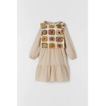 Robe texturée avec crochet naturel (zara) Robe texturée avec crochet naturel (zara)