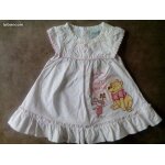 Robe toile coton - disney, winnie - t 1 - 3 mois