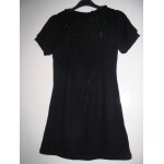 Robe / tunique promod , noire, manches courtes, taille 38 / 40