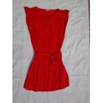 Robe / tunique   promod  , rouge, sans manches, taille 40 / 42