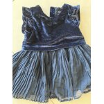 Robe velours taille 6 mois neuve