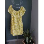 Robe vro moda sans manche jaune - tbe