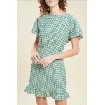 Robe verte et blanche naf naf t34, neuve Robe verte et blanche naf naf t34, neuve
