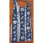 Robe vintage jennyfer - modle marie poline - marine / blanc - taille 40 - forme droite - larges bretelles ...