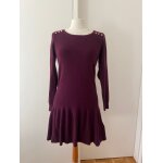 Robe violette aubergine style beckham camaïeu / purple eggplant dress in beckham style Robe violette aubergine style beckham camaïeu / purple eggplant dress in beckham style