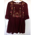 Robe zara trafaluc bordeaux tm Robe zara trafaluc bordeaux tm