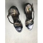 Roberto cavalli sandales gaufrs python