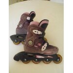 Roller d�cathlon v100, fille pointure eu. 30, couleur parme