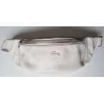Sac banane chantaco cuir beige lacoste