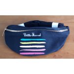 Sac banane little marcel en toile noire et rabat simili cuir - doublure intérieure avec little marcel ... Sac banane little marcel en toile noire et rabat simili cuir - doublure intérieure avec little marcel ...
