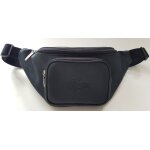 Sac banane zipp� bleu marine lacoste