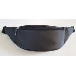 Sac banane zipp� noir lacoste